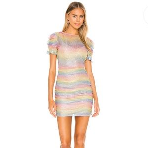 NEW NBD Skyla Mini Dress in Multi